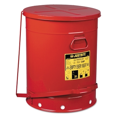21 GALLON OILY WASTE CANW/LEVER